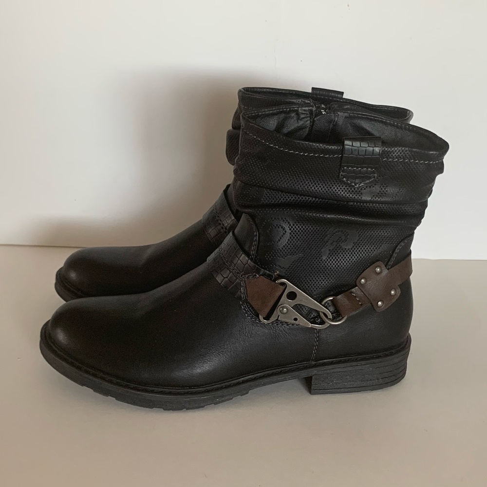 Exstreme- Eddies Marc Faux Black Leather